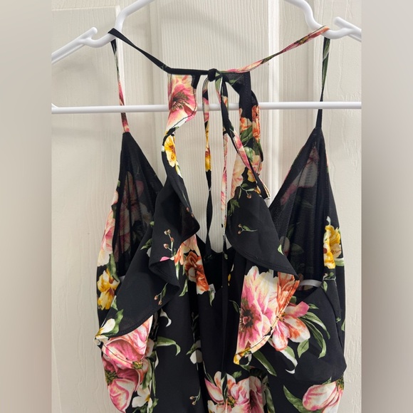 Lush floral Ruffled v neck Sundress - Picture 6 of 6